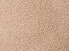 Right Hand Boucle Chaise Lounge Light Brown ARTHEZE _930181