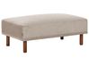 Ottoman HOLT Fabric Taupe