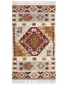 Wool Kilim Area Rug 80 x 150 cm Multicolour PROSHYAN_859413