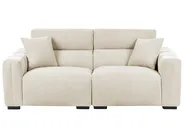 Sofa 3 Seater FAUSKAN Fabric Beige_969020