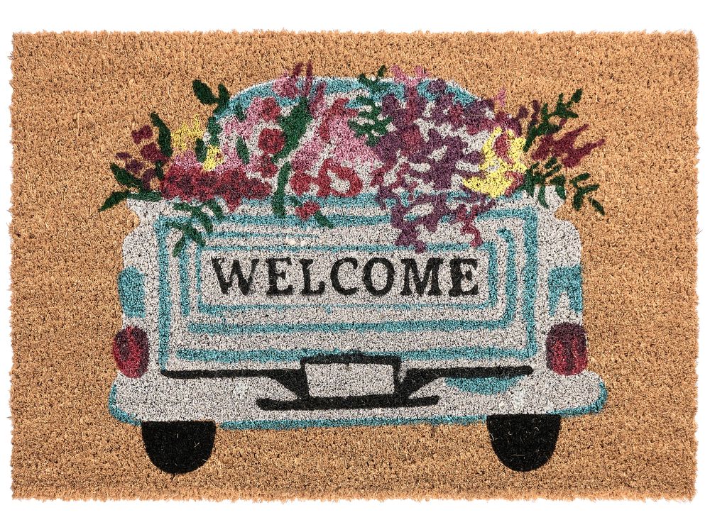 Tappetino da Ingresso CABIAO Naturale 60 x 90 cm Fibra di Cocco
