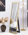 Standing Mirror 40 x 140 cm Gold BRECEY_814054