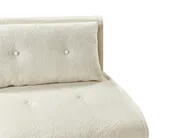 Single Sofa Bed VESTFOLD Boucle Off-White_930412