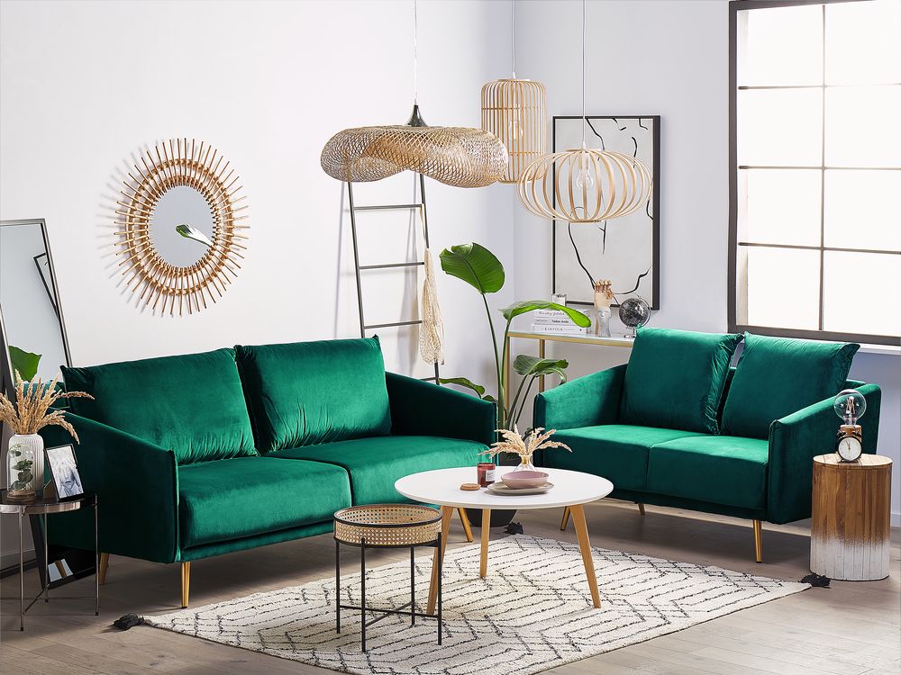 Emerald sofa living room discount
