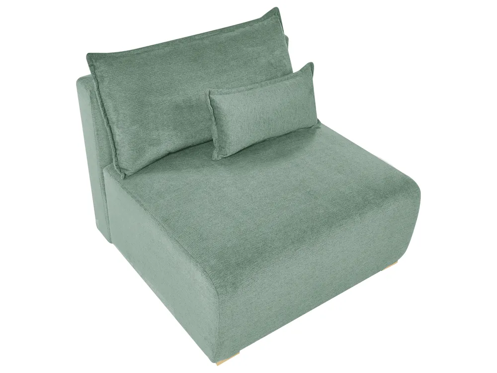 1-Seat Section NERBO Fabric Light Green_1035287