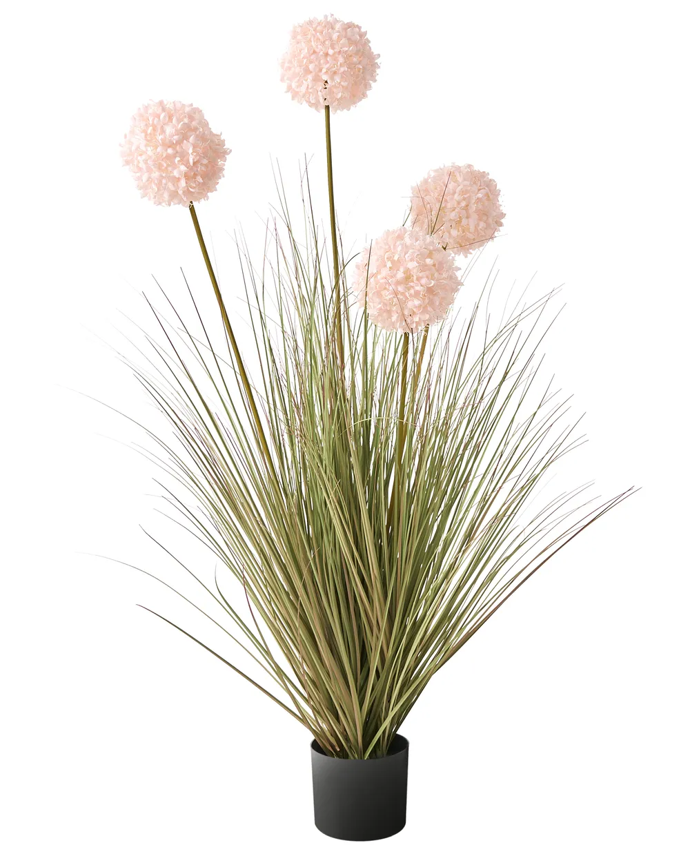 Sztuczna roślina SNOWBALL BUSH 120 cm Różowy