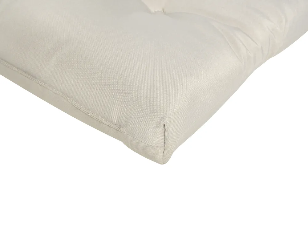 Sonnenliege mit Kissen CESANA PREMIUM mit Relaxfunktion Akazienholz Taupe_991026