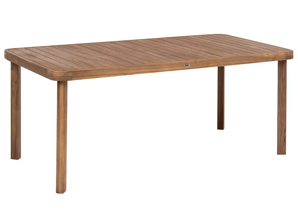 Tavolo da pranzo per 6 persone RONCELLO 180 cm 90 cm Legno d'acacia Marrone