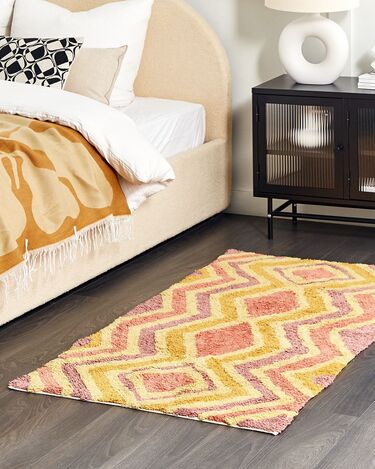 Cotton Area Rug 80 x 150 cm Multicolour CANAKKALE