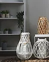 Lampion TONGA 77 cm Bambus Biały