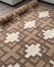 Tappeto KONURTAY Beige 160 x 230 cm Iuta_1171106