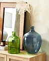 Flower Vase ROTI 39 cm Glass Blue