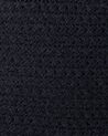 Conjunto de 2 cestas de algodón negro 30 cm PANJGUR_846438