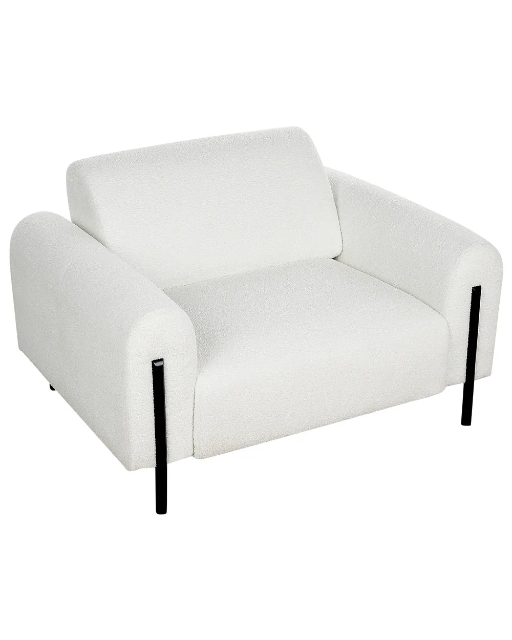 Armchair ASKIM Boucle White_918532