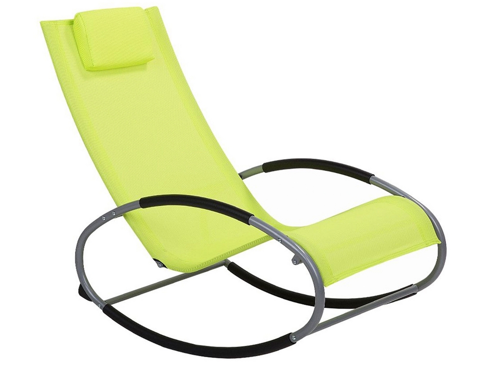 Lime green sun lounger outlet
