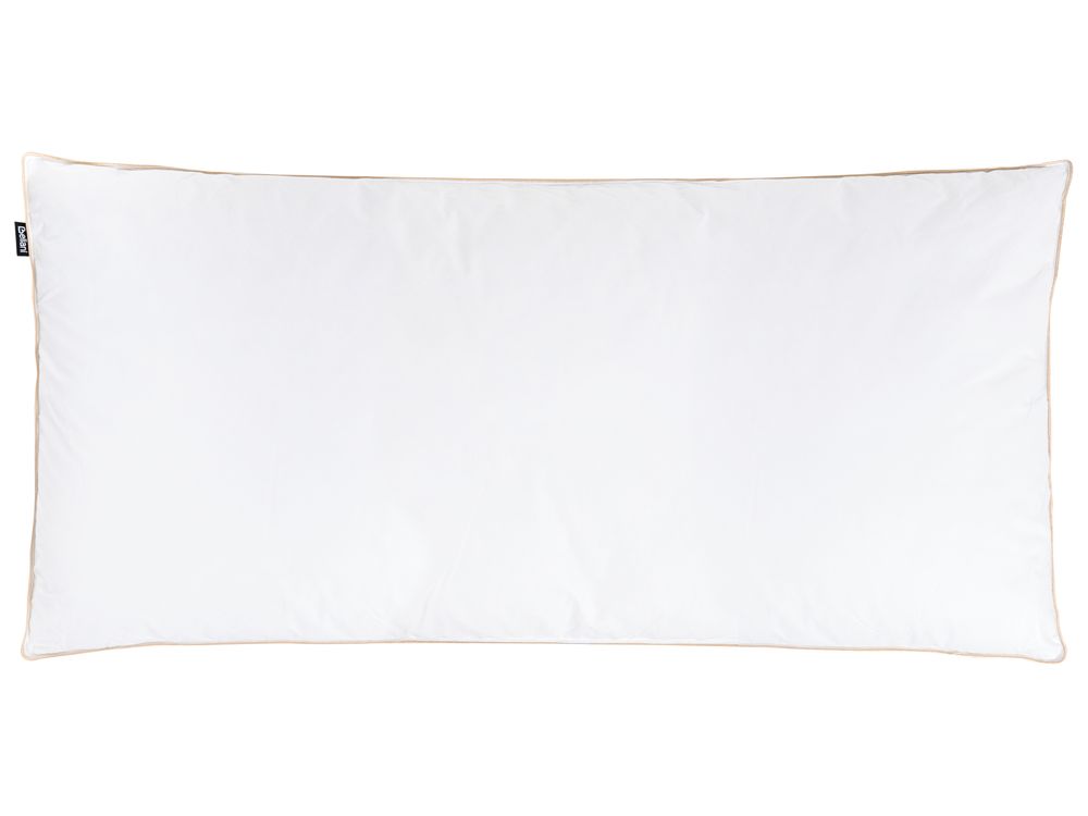 3-kammer pude ETNA Lav 40 x 80 cm Andefjer og andedun Hvid