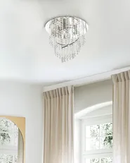Chandelier ESMELLE L Crystal Silver_919403
