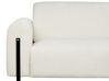 3-personers sofa fløjl hvid ASKIM_918402