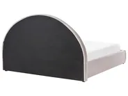 Ottoman Bed MOUZON Chenille Taupe 180 x 200 cm (EU Super King)_1019552
