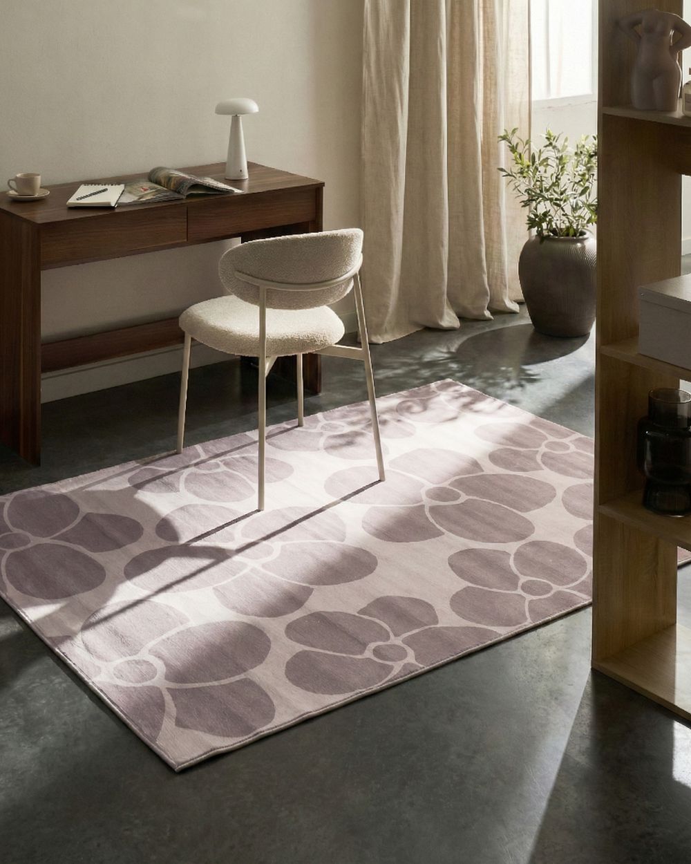Tapis AKYAKA Beige 160 x 230 cm