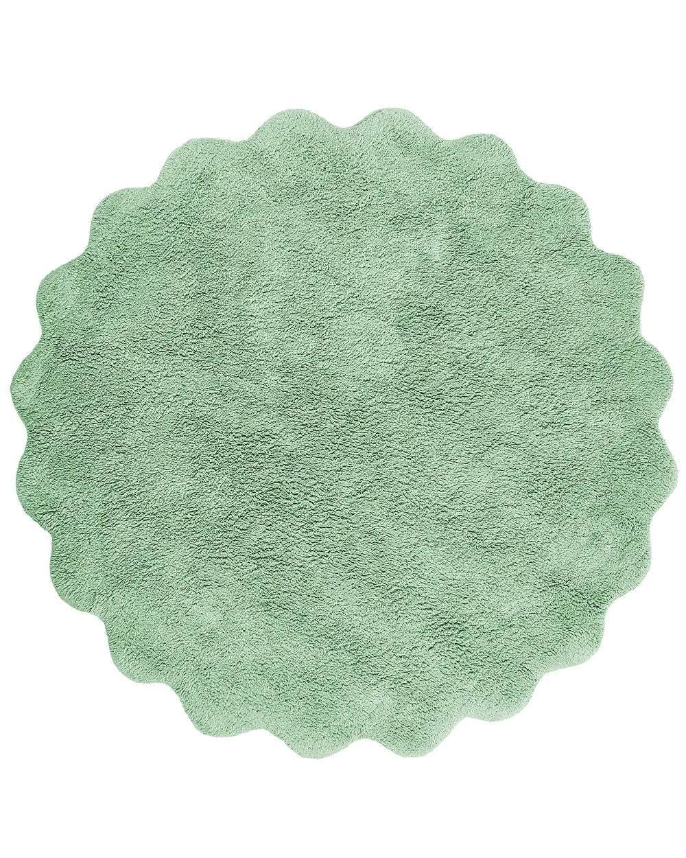 Tappeto per bambini ANEGUNDI  Verde ø 120 cm Cotone con cuscino_1135053