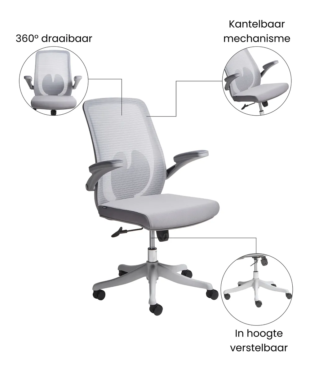 Office Chair OVERLORD Grey_1073157