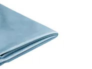 Pokrowiec na łóżko Welur FITOU 90 x 200 cm Błękitny_875339