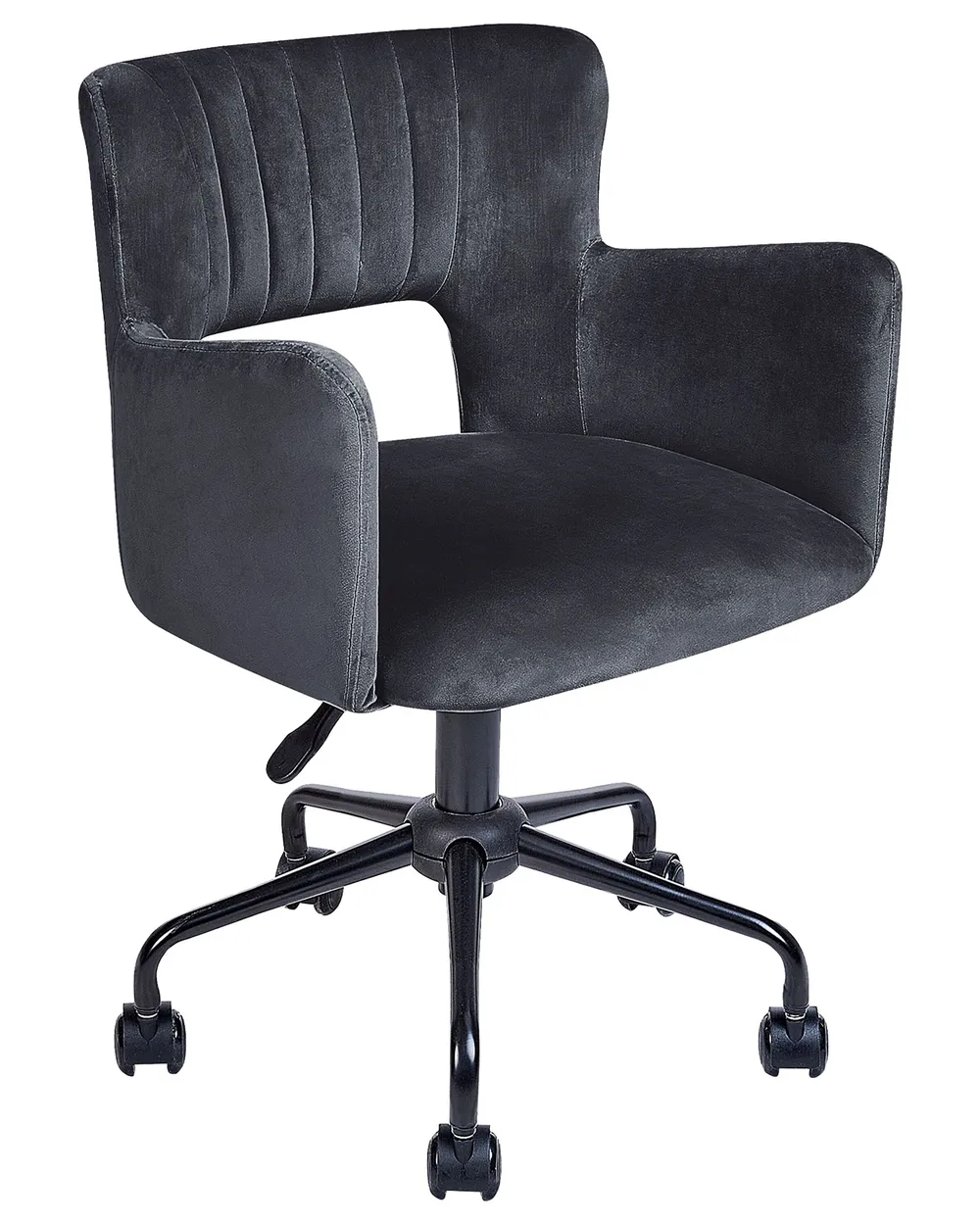 Chaise De Bureau Noire - Dossier Fessier Femme - Occasion