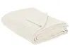 Bedspread CHAGYL Cotton 200 x 220 cm Light Beige