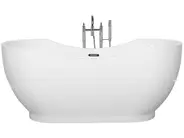 Freestanding Bathtub BAYLEY 1700 x 770 mm White_717579