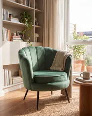 Armchair LOVIKKA Velvet Green_1150997