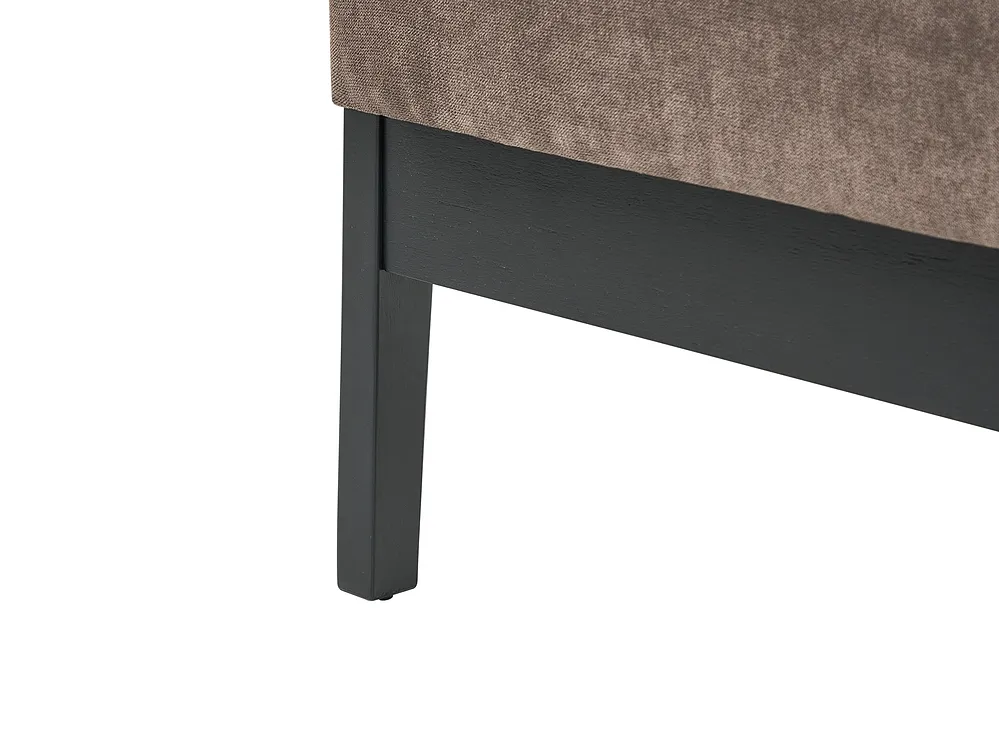 Sofa dla 3 osób PILARNE Brązowy_1159560