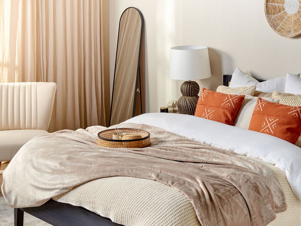 Kuscheldecke BAYBURT 150 x 200 cm Beige