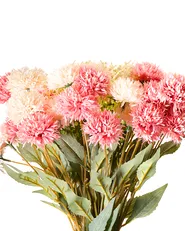 Artificial Flower Bouquet SILVEIRA 60 cm Pink_1028428