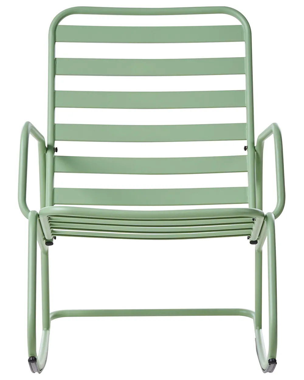 Garden Rocking Chair TURI Metal Green_1020908