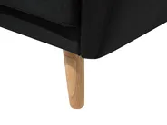 Living Room Set FLORLI Fabric Black_704209