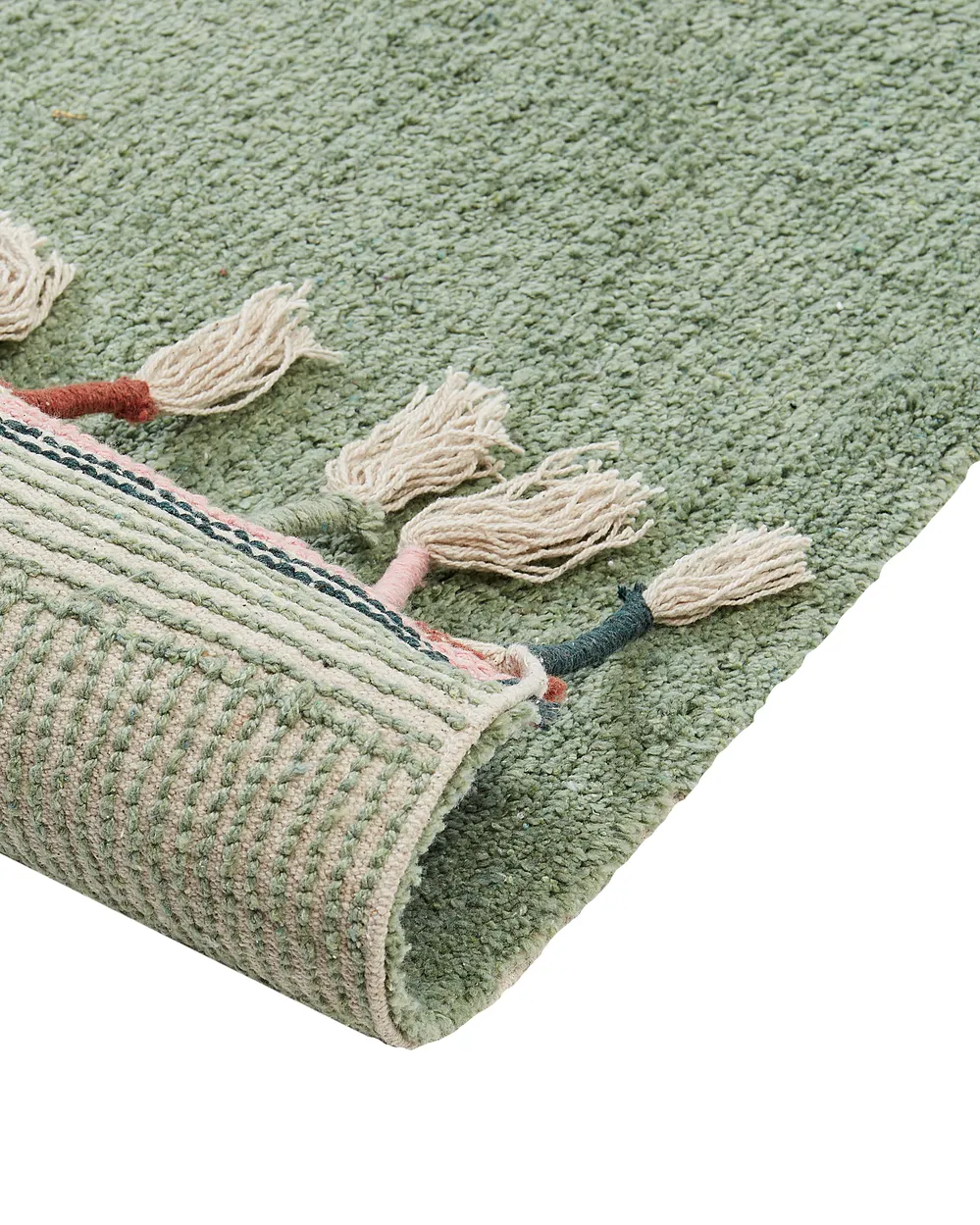 Kids Rug CAPARLI Light Green 140 x 200 cm Cotton_907222