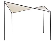 Pawilon ogrodowy AVENTINE 300 cm 300 cm Metal Beżowy_866389