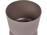 Set of 2 Side Tables ATACAMA 32/40 cm 32/40 cm Brown Beige_1172088
