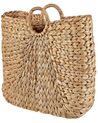 Set of 2 Water Hyacinth Baskets Natural POMPANO_825085