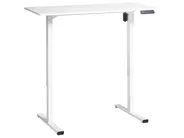 Biurko regulowane elektrycznie TAVARES 120 cm 60 cm Biały_975825