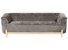 Sofa 3 Seater ALNOR Chenille Brown