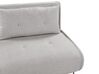 Conjunto de sala de estar de tela gris claro VESTFOLD_930480