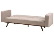 Sofa Bed 3 Seater HJULBY Light Brown_1030077