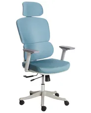 Office Chair VISCOUNT Fabric Blue_979520