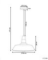 Taklampe hvit BAYOU_817321