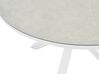 Round Garden Dining Table ⌀ 120 cm White MALETTO_922921