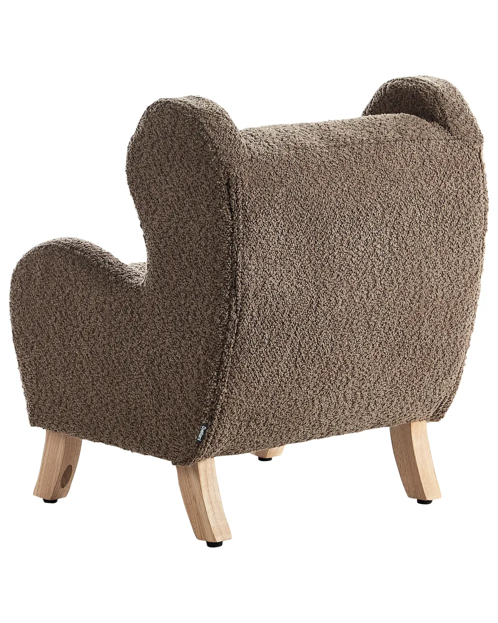 Poltrona per Bambini FARUM Bouclé Marrone_1083023