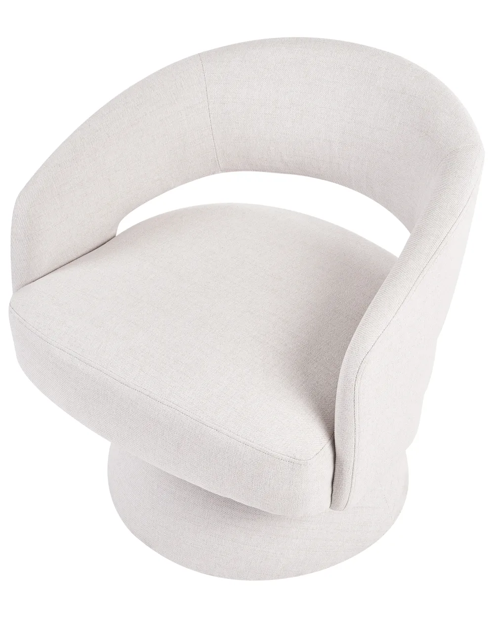 Swivel Armchair EIDAL Off-White_1061728