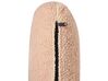 Left Hand Boucle Chaise Lounge Light Brown ARTHEZE _930120